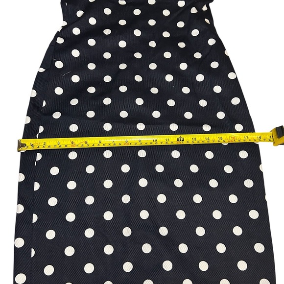 Victoria’s Secret Body by Victoria Polka Dot Fitted Dress Retro Pin Up Size 4 - Picture 6 of 10